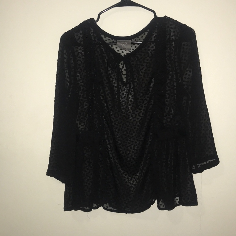 Sheer blouse